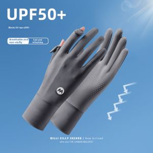 BILLI ZILLY | UV Protection Ice Silk Touchscreen Gloves Summer Driving Outdoor