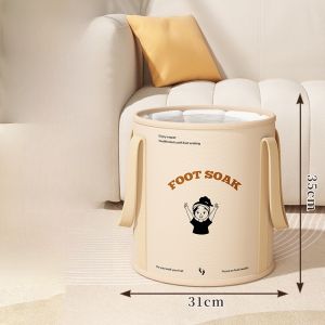 Foldable Portable Foot Bath Tub over Knee over Ankle Home Use Childrens Foot Washing Basin Thermal Health Foot Soaking Bag