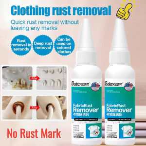 Fabric Rust Stain Remover Clothes Cleaner Drop Clothing Cleansing Rust Remover For Clothes Easy-Rinse Clothes Stain Remover Fabric Stain Remover Powerclean Rust Stain Remover Instant Rust Stain Remover