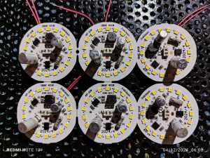 PROMO PAKET HEMAT LAMPU LED 15 wat bahan alumunium sudah lengkap dengan kabel harga promo PEMBELIAN ISI 6 PCS