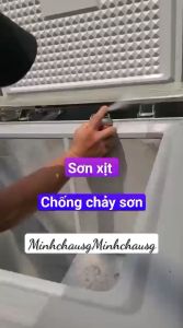Sơn xịt V - One chống chảy sơn ít hao màu đẹp sơn trên nhựa mica kính kim loại gỗ bê tông chai 400ml