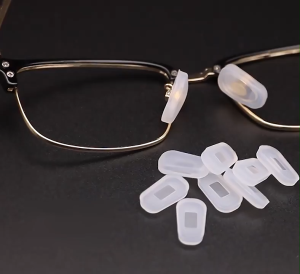 ❤❤❤Hot Sale CANAMEK 1pair Glasses Accessories Nose Pads Silicone Non-slip Nose Pads Anti-indentation Nose Decompression Nose Pads