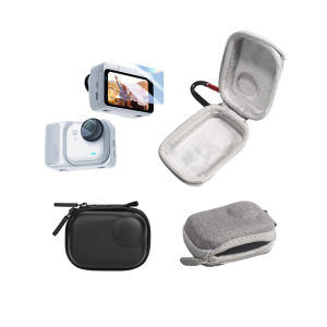 Mini Storage Bag for Insta360 GO Ultra Tempered Glass Film Half Open Quick Release Carrying Bag Protective Case for GO Ultra