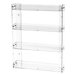 YOUKAMAN | Kệ Treo Tường Hiển Thị Mica Màu Be