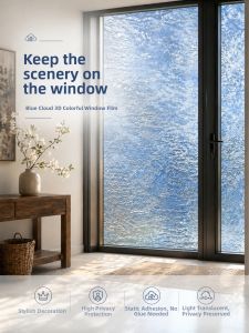 fancy fix | Translucent Decorative Artistic Window Film for Chinese Garden Style