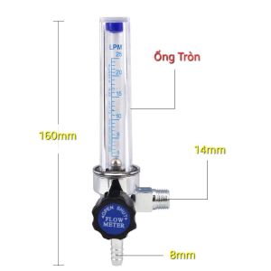 Cột Đo Lưu Lượng Đồng Hồ Argon_Co2