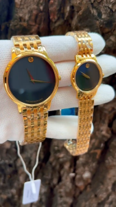 Đồng hồ cặp đôi MVAD.0 nam sang trọng size 40/30mm máy pin nhật kính sapphire chóng trầy dây vỏ thép không rỉ