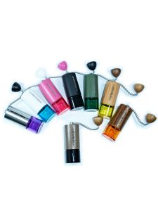 Portable Travel Threaded Coffee Bean Can with Pour Spout Reinforced Resin 70g