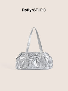 Dotlyn เกาหลีความจุขนาดใหญ่ ลำลอง หลากหลาย Commuter กระเป๋าสะพายไหล่เดี่ยวบัลเล่ต์ เด็กผู้หญิง สไตล์ Anti-aging น้ำหนักเบา กระเป๋าโท้ตสําหรับผู้หญิง