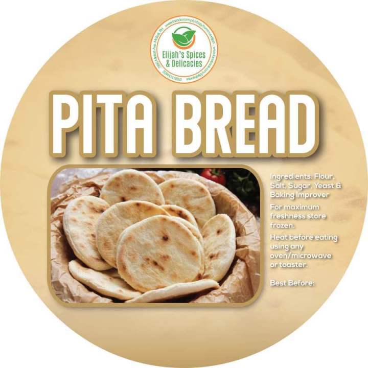 Elijah’s (Mini Size) Pita Bread (Arabic Bread)-10 units (4