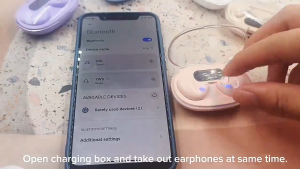 X55 Portable Wireless Bluetooth Sleeping Eabuds Waterprrof Hi-Fi Sound Noise Cancelling Earphone