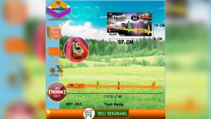 (PROMO HOT SALE) Track Jalur Lintasan Mainan Anak Mobil Mobilan LOOP