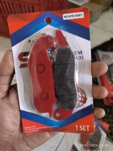 kampas rem depan/dispad cakram megapro new/tiger new/cbr/sonic dll