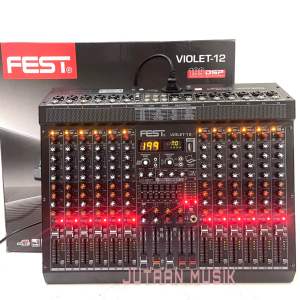 mixer fest violet12 original bluetooth 199 dsp mixer 14 channel Fest Violet 12