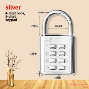 JIFANPAUL | Small Home Security Lock for Student Dorm Cabinets Luggage Backpacks Helmet Gym