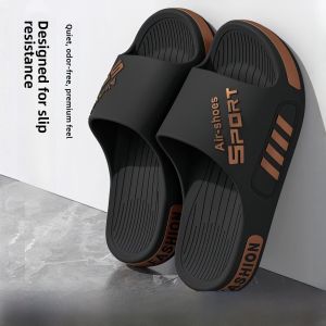 Extra Large Size Mens Slippers 48 Code Extra Wide 2025 New Summer Outdoor Trendy Anti-Slip Deodorant Wear-Resistant Thick Bottom