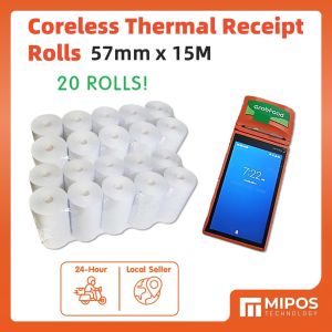 57mm Receipt Paper/Coreless Thermal Receipt Printer Paper Rolls