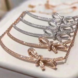 Elegant Butterfly Knot Necklace & Premium Luxury Smiley Choker Bracelet: Fashion Jewelry Accessory