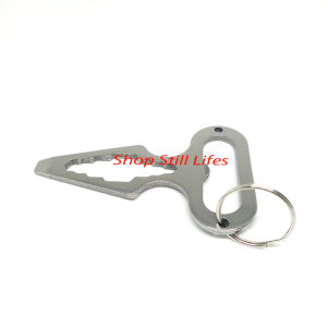 móc khoá khui bia mở ốc vít đa năng kim loai mạ inox 304