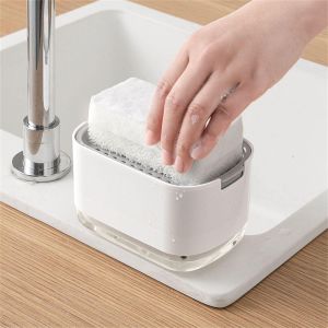 Home Kitchen Soap Pump Dispenser Detergent Filling Foam Bottle Detergent Dispenser Portable