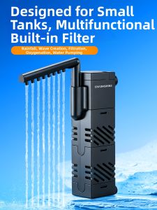 CHONGXIAOSHUAI | Silent Small Aquarium Filter Water Purification Oxygenation Wave Maker