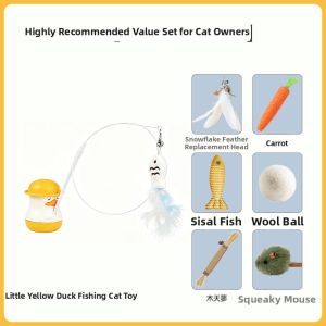 7o | Boredom Relief Durable Long Pole Cat Teaser Bell Toy