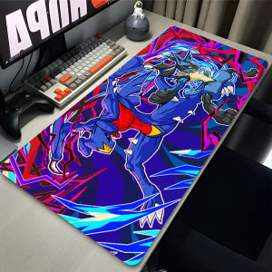 Bandai | Mouse Pad Garchomp Computer Accessories Laptop P-pokemon Anime Keyboard Mouse Mat Large Mousepad Gamer Desk Mat Mouse Pads