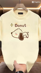 LC.TRADING  เสื้อยืดพิมพ์กราฟิกยอดอิต  สไตล์เกาหลี ลายน่ารัก ทันสมัย  ใส่เที่ยวใส่เล่นได้ สินค้าพร้อมจัดส่ง B0047