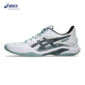 ASICS Men BLADE FF 2 Indoor Court Shoes in White/Ocean Haze