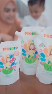 Probaby 700ml 450ml 150ml Liquid Cleanser Sabun Pencuci Botol Peralatan Bayi Food Grade