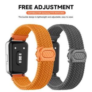 Braided Nylon for Samsung Galaxy Watch Fit 3 Strap Smart Watch Accessories Wristband Belt Bracelet Correa for Galaxy Fit3 Band