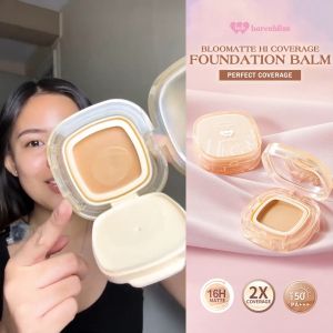 BNB Barenbliss Bloomatte Hi-cover Foundation Balm Cover All 16H Zero Touch Up | Full coverage foundation balm matte finish 16H tahan lama waterproof cocok untuk kulit berjerawat