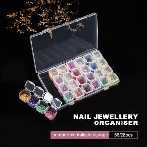 5/8/14 Grids Diy Diamond Painting Storage Box Craft Embroidery Accessory Organizer Rhinestones Container Organizer