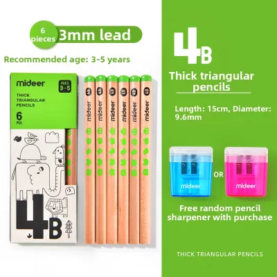 MiDeer | Ergonomic Thick Barrel Triangular Pencil