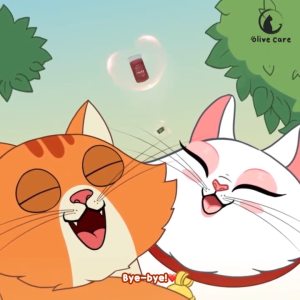 Olive Care Vitamin Minyak Ikan Kucing VISCO3 Murni & Alami Non-GMO Tinggi Omega 3 Omega 6 Omega 9 Fish Oil untuk Kesehatan Kulit Dan Bulu GPO