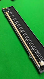 19Oz Original Billiard Cue Stick 13mm Amarican Maple Tako 1/2 Split Deep Black Silver Ring Exquisite Design Billiards Cue Stick Professional Pool Cue Stick 8/9 Snooker Ball Stick