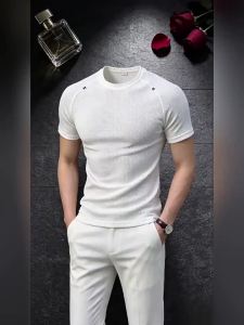 ZHUOCAN | Moisture Wicking Short Sleeve T-Shirt For Summer Outdoors And Gym Thin