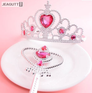 jeagutt | Frozen Elsa Princess Head Accessories Magic Wand