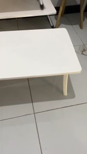 Omahfurniture.id Meja Makan Lesehan Lipat Aesthetic Minimalis Tinggi 33cm 120x60 120x40 100x40 80x40