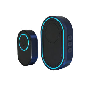 ZUIDID | Wireless Doorbell Intelligent Home Welcome Doorbell Button LED Light 433MHz Security Alarm Smart Doorbell