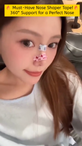 Nose Shaping Tape – Self-Adhesive Nose Reduction Tape 3d High Nose Bridge Tape Refined Nose Shape Nose Wing Reduction Reusable