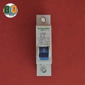MCB Schneider Biru 1 Phase CL2 2 Ampere