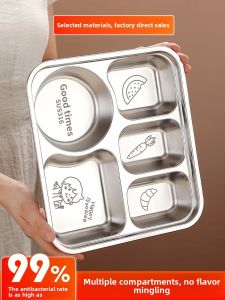 YOULUNMEI | Large Capacity Partitioned Lunch Tray for Adults
