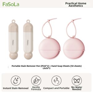 FaSoLa | Instant Stain Removal Portable Wet Wipes