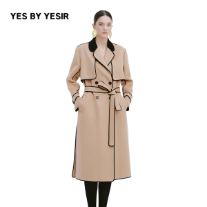 Old Money Style Double Faced Wool Coat
