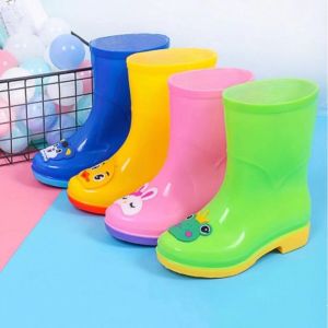 Rain Boots Low Cut (Bota) For Kids (26-30) Best Children Rain Boots Boys Waterproof Boots - Lazada