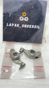 SEPASANG PLATUK KLEP ROCKER ARM VALVE IN EX HONDA VARIO TECHNO 125 LED OLD VARIO 150 LED OLD VARIO 125 150 NEW GRES ORIGINAL BARU ASLI HONDA