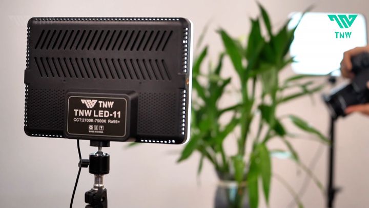 TNW 11นิ้ว LED Panel Light ไฟสตูดิโอ ไฟไลฟ์สด ปรับได้3สี ไฟถ่ายภาพ LED ...