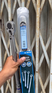 Cần siết lực 1/2 inch 42~210 N.m Kingtony 34423-1A (Adjustable Torque Wrench (Newton Meter & Kilogram)