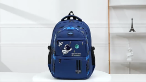 Astronaut Kids Backpack 16in Waterproof Lightweight Luminous School Bag Boys Durable Bookbag